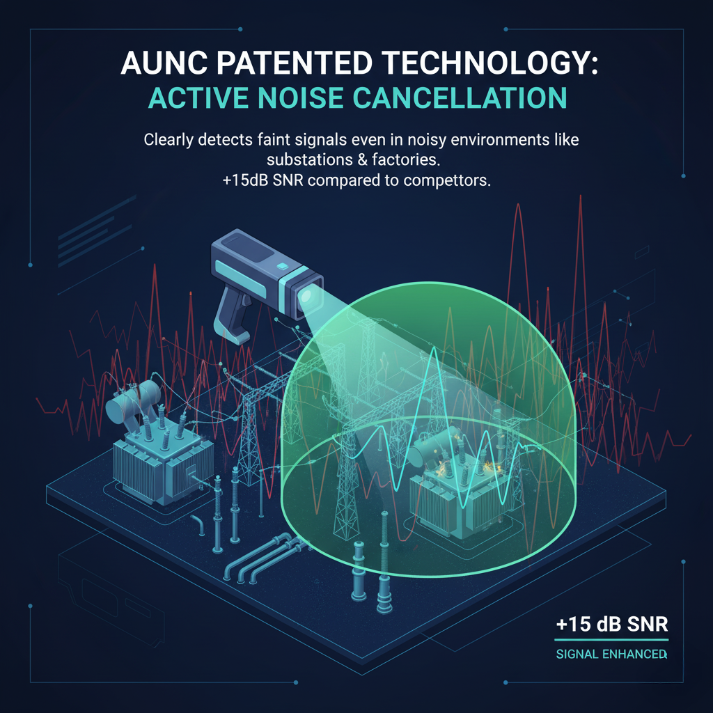 AUNC Patented Technology: Active Noise Cancellation