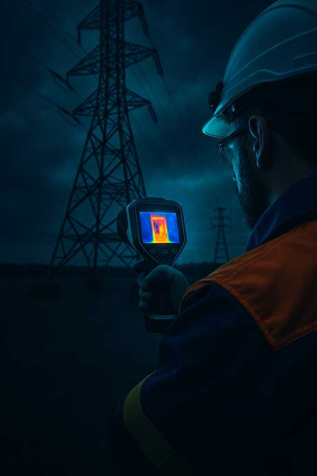 열화상 이상 감지 - 전력설비 열화 진단